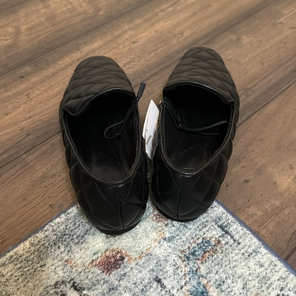 Zara black quilted loafers size 39 - Picture 2 of 8